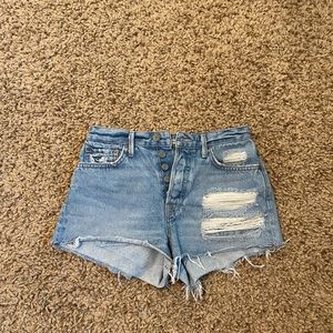 Grlfrnd denim shorts.